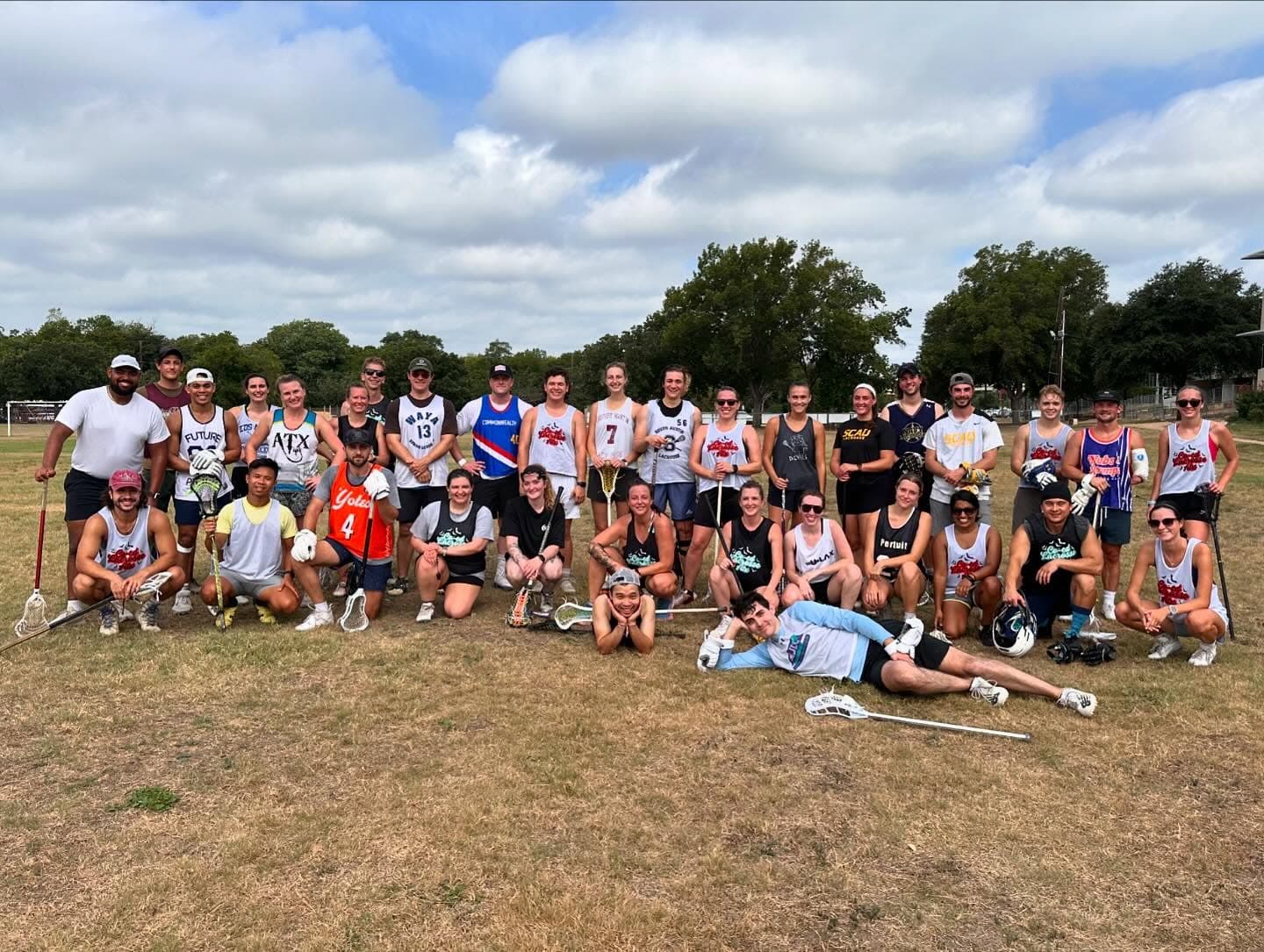 Coed Lax ATX group photo